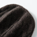 Cashmere Hat For Women and Men Winter Warm Soft Beanies Cap Female Cashmere Knitted Hat Outdoor Hats