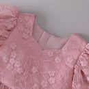 Baby Girl Dress White Tulle Birthday Baptism Girls Dresses Bow Princess Wedding Party Gown Christmas Baby Clothes