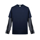 Mens Fall Tshirts Crew Neck Casual T-shirt