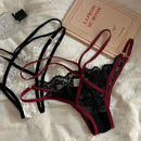 Lace G Strings Low Waist Seamless Panties with Sheer Mesh Panels for a Sensual Fit