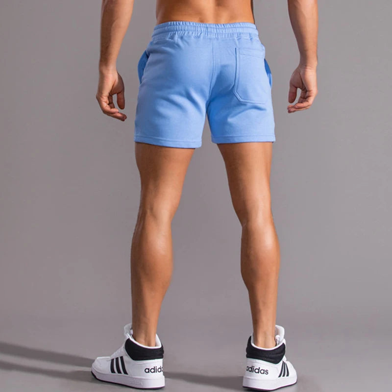 Summer Casual Shorts Men Short Pants Men Side Pockets Zip Outdoor Running Shorts Men