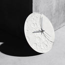 wall clock lunar surface creative modern simple silent no punching living room study