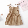 Girls Summer Casual Dress For 2-6T Girls Princess Wedding Party Gift