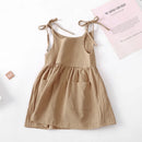 Girls Summer Casual Dress For 2-6T Girls Princess Wedding Party Gift