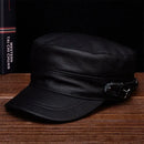 Beret Hat Genuine Leather  Bucket Caps Berets