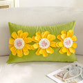 Velvet Floral Petals Cushion Cover Home Decoration For Sofa Couch Bed Living Room