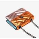 Women's Bag Chain Shoulder Crossbody Bag with Eagle Head Detail and Premium Small Square Bag