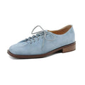 Women Loafer Lace-up Spring Shoes Women Genuine Leather Women Oxford Shoes
