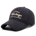 Corduroy Caps For Men Baseball Cap Winter Women Golf Cap Street Trucker Hat