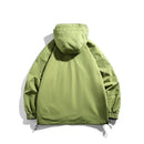 Windbreaker Jacket Men Camping Jacket Coats Casual Waterproof Jackets Coats Male Solid Outerwear