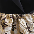 Elegant Children's Dress Girls Polo Neck Bubble Sleeve Birthday Party Princess Dress Halloween Girls Clothing