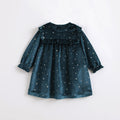 Christmas Dress for Girls Long Sleeve Baby Red Dresses Sisters Velvet Princess Clothes Cotton Sundress Kid Spanish