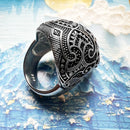Skull Ring Fine Jewerly Autumn Ethnic Gift In 925 Sterling Silver