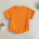 Toddler Infant Boys Girls Clothing Newborn Baby Summer Jumpsuit Playsuit Casual Solid Loose Short Sleeve Romper