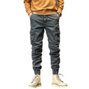 Cargo Pants Men Casual Multi-Pocket Male Trousers Sweatpants Streetwear Military Green Track Pants