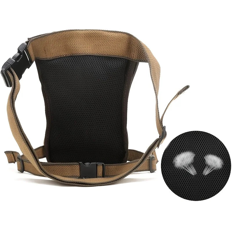 Drop Leg Bag Outdoor Fanny Pack Unisex Tactical Hip Motorcycle Bike Shoulder Cycling Casual Waist