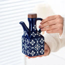 American ceramic oil pot commercial oil bottle household kitchen seasoning bottle