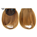 Hairpiece Bangs Hair Extension 2Clips Clip in Hair Blonde