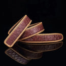 Men quality genuine leather belt luxury designer belts men Strap male for man