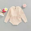 Autumn Infant Baby Girls Boys Bodysuit Long Sleeve Outfit Jumpsuit Fall Spring Clothes