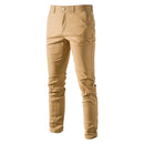 Casual Men Trousers Solid Men's Pants Spring Autumn Classic Pants Men