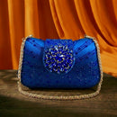 Rhinestone high heel shoe And Bag Pointed-Toe Shoes
