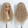 Wigs For Women 30 Inch Omber Brown Blonde Ginger Lace Wigs With Baby Hair Cosplay Wigs