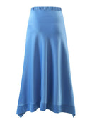 Skirt Women Spring Autumn Fashion Casual Slim Midi Large Swing Long Skirt Female