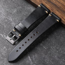 Leather Watchbands Natural Soft Wrap Handmade Leather Straps 18mm 20mm 22mm Vintage Men's Bracelet