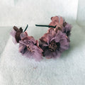 garland bridal mesh headband girls curled flower core flower headband performance hair accessories