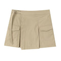 Casual Chic Women Skirt Solid Straight Mini Skirt Holiday Skirt