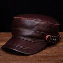 Beret Hat Genuine Leather  Bucket Caps Berets