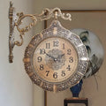 Large Luxury Wall Clocks Metal Gold Silent Wall Watches Home Decor Creative Modern Wall Clock