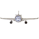 American Retro Large Wall Clock Metal Airplane Silent Watches Industrial Style Clocks Wall
