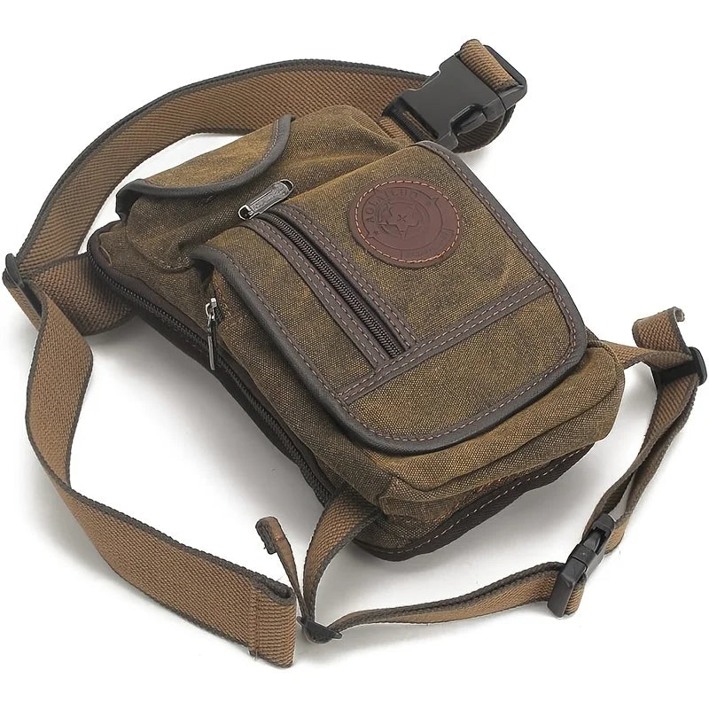 Drop Leg Bag Outdoor Fanny Pack Unisex Tactical Hip Motorcycle Bike Shoulder Cycling Casual Waist