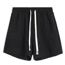 Women Summer Sport Casual Mini Shorts High Waist Striped Wide Leg Shorts Female Trousers Outwear Women Sexy Shorts