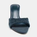 Slippers Women Pointed Toe Open Toe Slide Sandals Luxury Designers Heels Comfortable Women Shoes