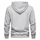 Casual Loose Solid Pattern Printed Hooded Sweatshirt Harajuku Street Hip Hop Men and Women Couple Hooded Sweatshirt