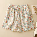 Floral patterned shorts on a beige background, Obroi