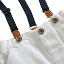 Kids Boys Summer Clothes Wear Soft Cotton Green Suit Children Striped T-shirt Shorts Casual Outfit