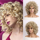 Short Curly Wig for Women Cosplay Headwear
