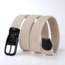 Nylon Pin Buckle Elastic Braided Belt Universal Casual Student Belt Versatile Jeans Accessories