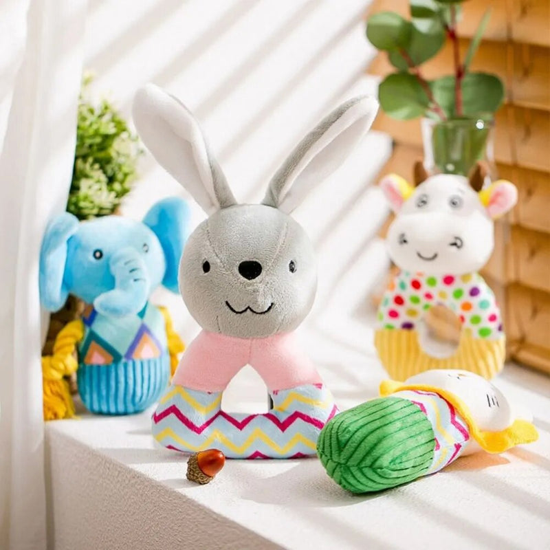 Toy Plush Squeaky Animal Doll for Puppy Small Medium Dogs Interactive Toy Chew Toys Pet Supplies Pet Accessories