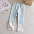 Girls Spring Autumn Princess Pants for Kids Children Breathable Trousers Baby Bottom Clothing