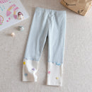 Girls Spring Autumn Princess Pants for Kids Children Breathable Trousers Baby Bottom Clothing