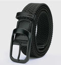Nylon Pin Buckle Elastic Braided Belt Universal Casual Student Belt Versatile Jeans Accessories