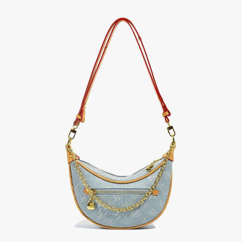 Designer Leather Shoulder Bag for Ladies Women's Handbags Crossbody-Bag Popular Classic Elegant