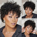 Collage of a woman with styled hair in different poses, Obroi