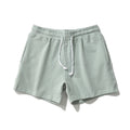 Pure Cotton Vertical Striped Men's shorts Summer Casual Length Pants