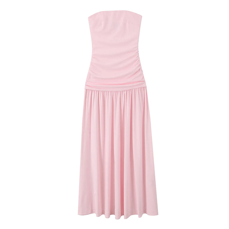 Women's Spring Corset Dresses Elegant Party Evening Off Shoulder Long Dresses Dress